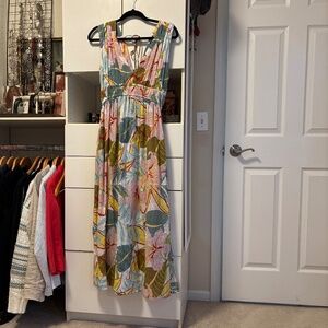 Ladies Cotton Blend Maxi Dress